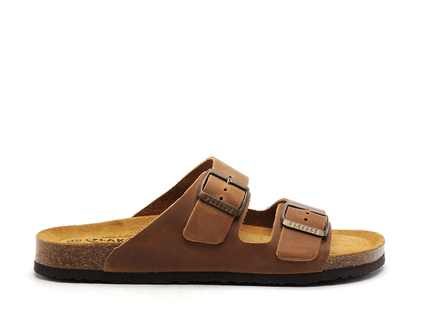 Plakton mules et sabots homme barna 175857 marron
