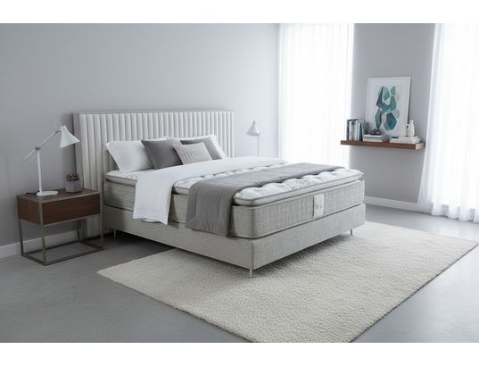 CONCEPT1 - Matelas  90 x 190 BlackDiams 0919, 744* Ressorts ensachés, 33 cm