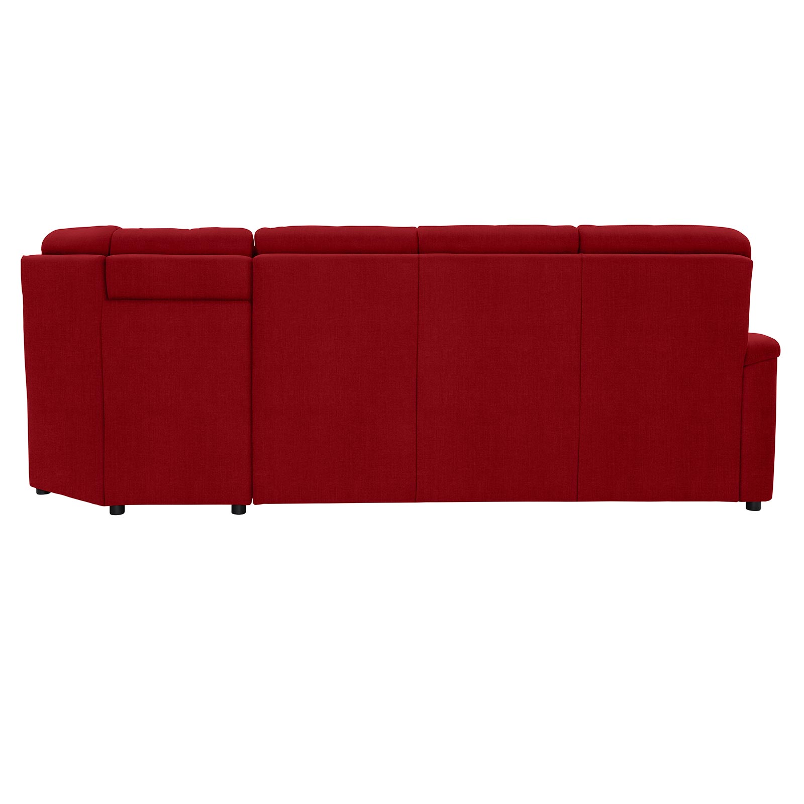 polsterpower Ecksofa - Miro bordeaux - Basismodell - rechts