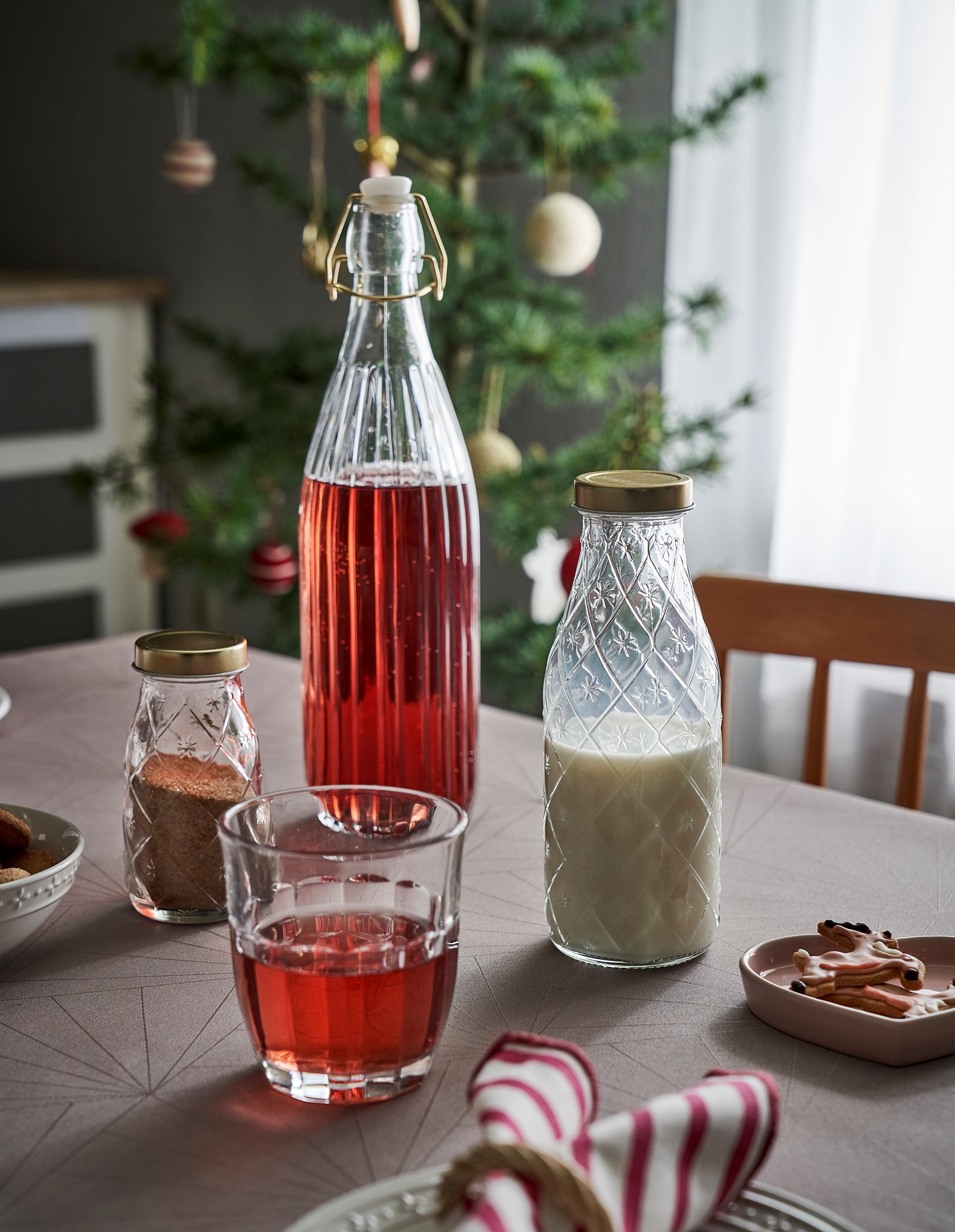 Patentflaske 1000 ml | Glas. 8 x 31,5 cm. 1000 ml. | Clear