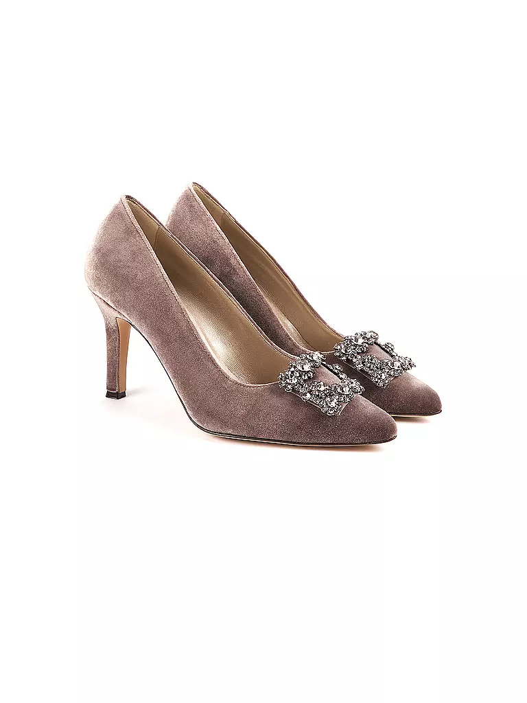 DIRNDL & BUA Trachtenschuhe - Pumps beige