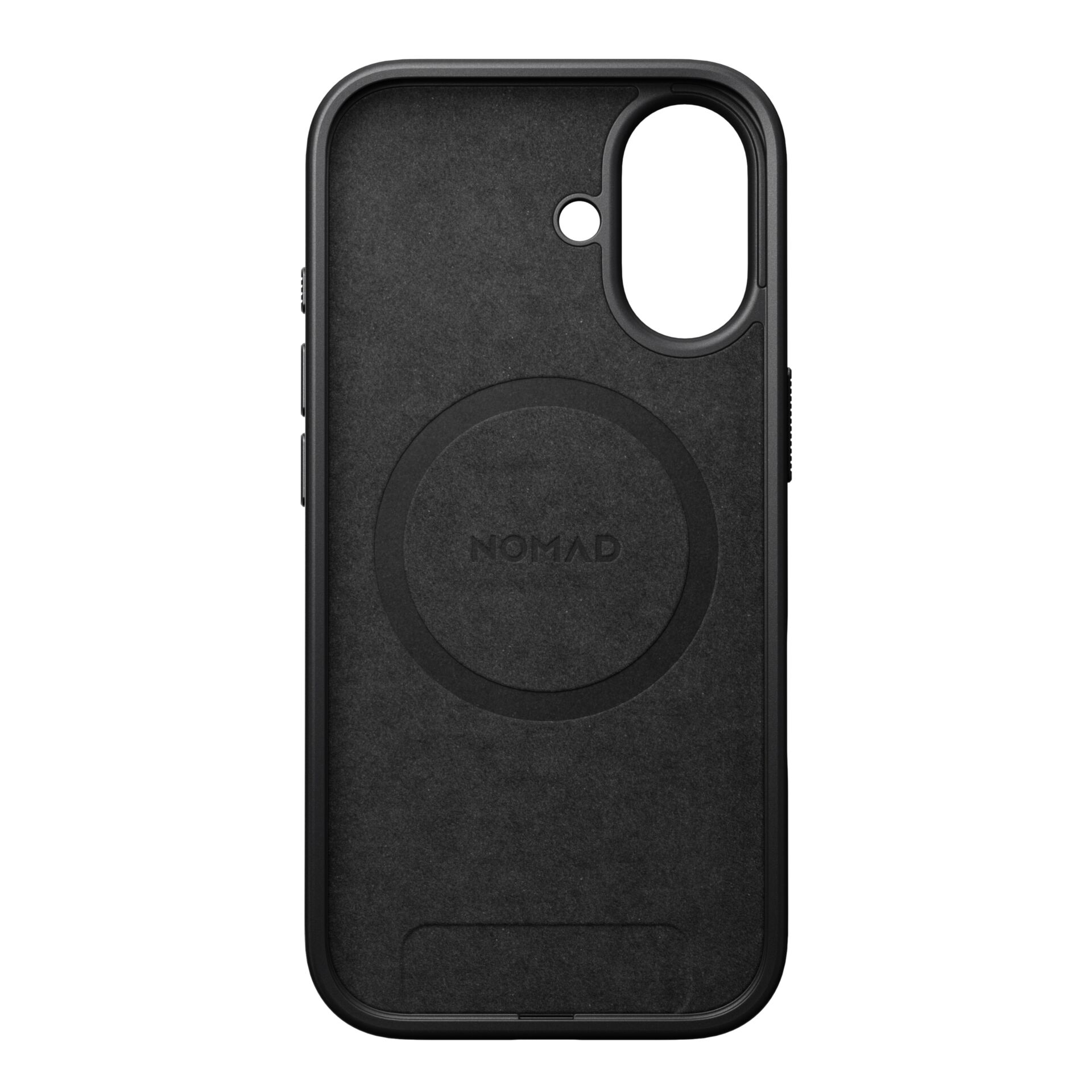 iPhone 17 MagSafe Echtleder Hülle Modern Leather Case (NM014353858) - Schwarz