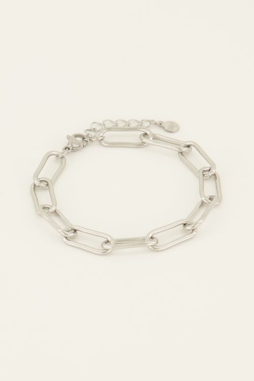 Armband met ovale schakels