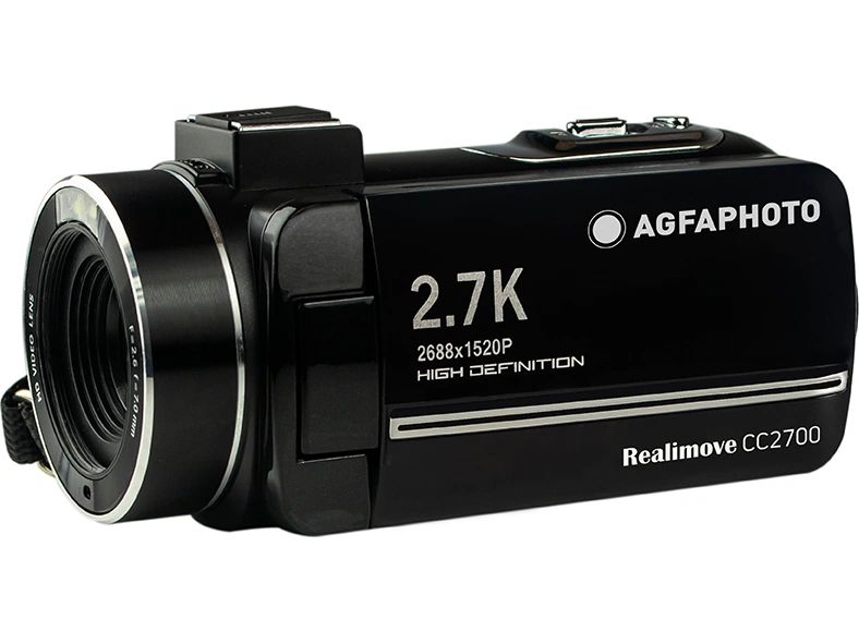 Agfa Videokamera Realimove CC2700 Camcorder mit einer Auflösung von 2.7K