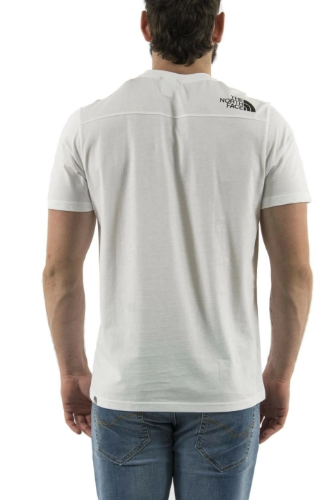 tee shirt the north face 3s3o light blanc