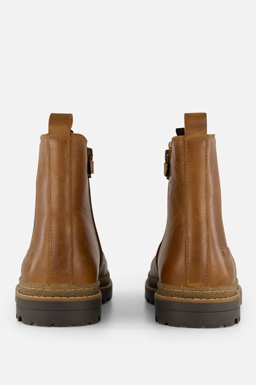 Muyters Chelsea boots cognac Leer