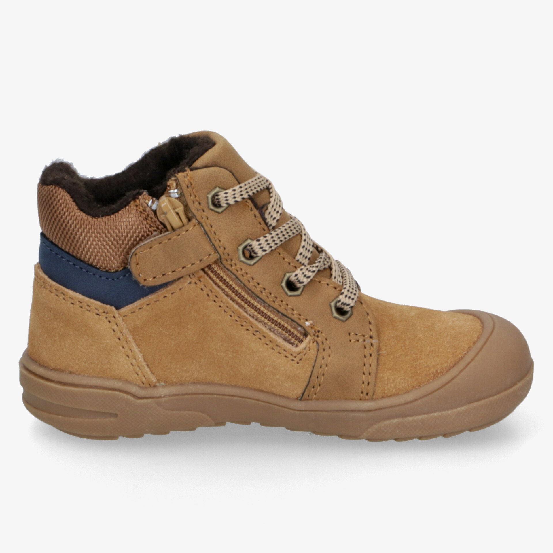 Bambulini Kinder Schnürstiefel braun