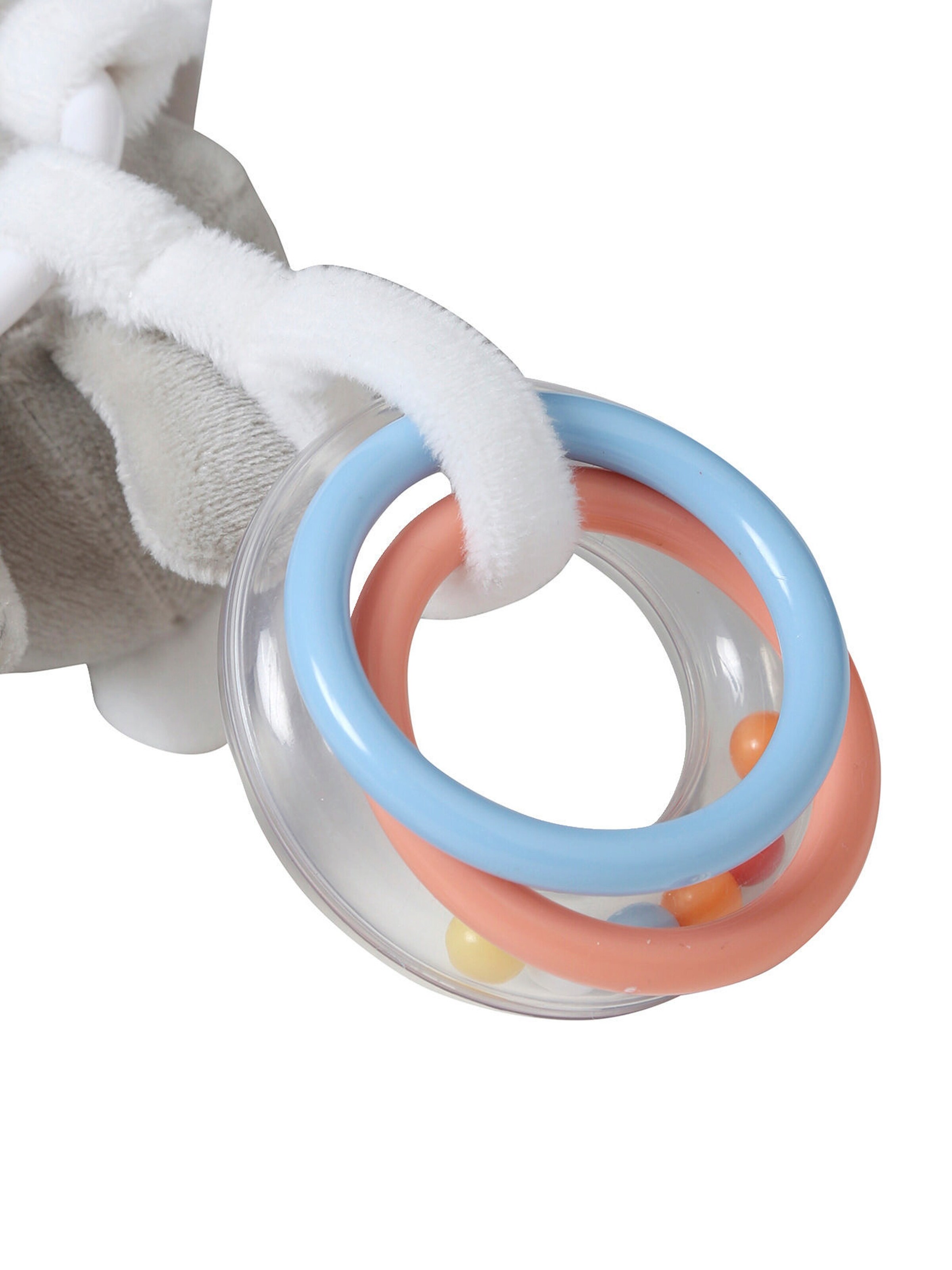 Vertbaudet Baby Lernspielzeug KOALA mit Clip rosa/koala