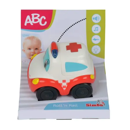 Simba ABC Sound Fahrzeuge, 1 Stück, 3-fach sortiert