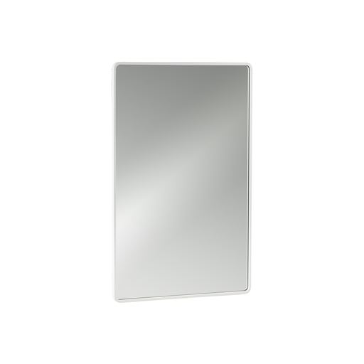 Zone Rim Vægspejl, White, 44x70 cm