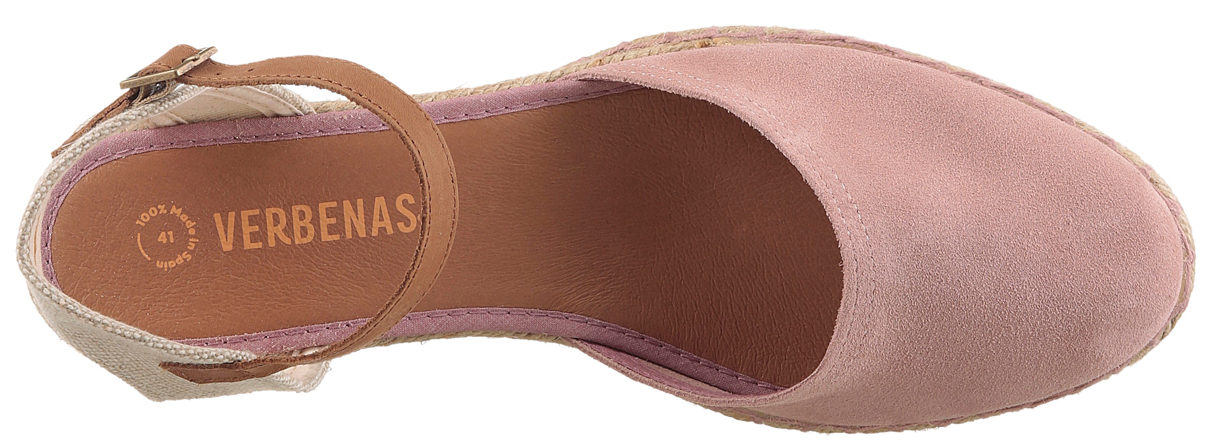 VERBENAS Sandalette »MALENA SERRAJE«  , Sommerschuh, Riemchensandale, Urlaubschuh mit Keilabsatz