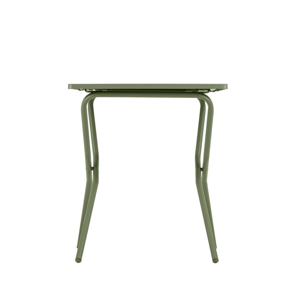 Faltbarer Gartentisch 64*70*72cm Balcony Stahl Grün Moss