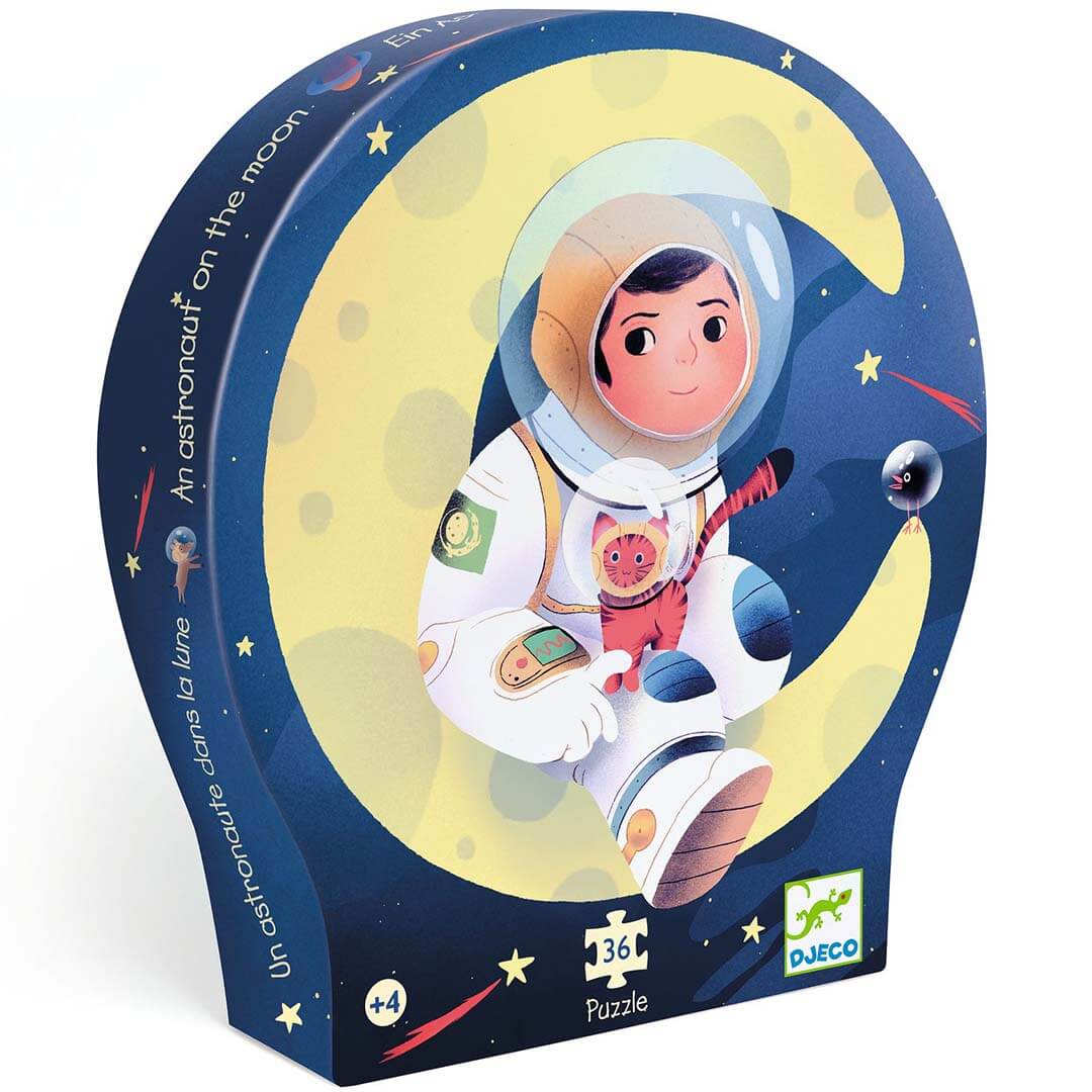 Djeco puzzel astronaut op de maan - 36st