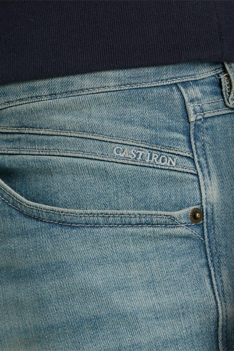 Cast Iron blauwe heren jeans