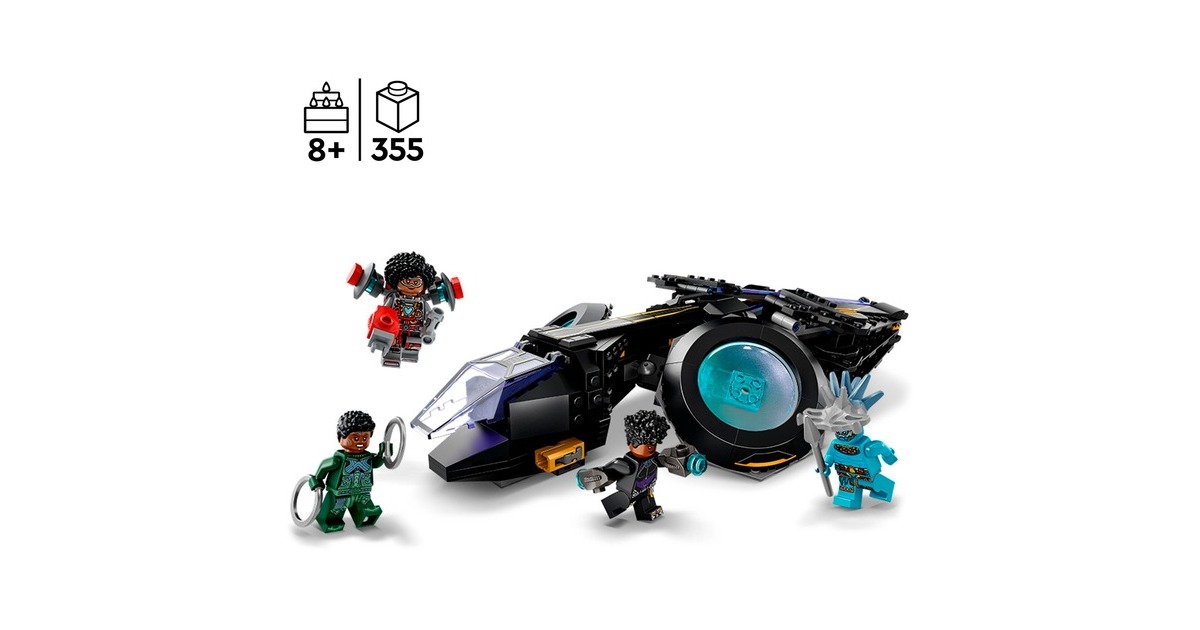LEGOMarvel - Shuri's Sunbird Constructiespeelgoed  (76211)