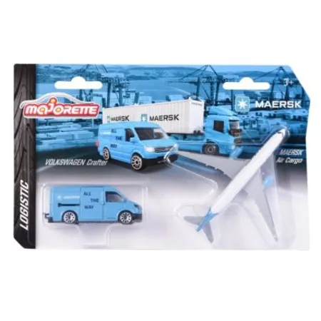 Majorette MAERSK Transportfahrzeuge, 1 Stück, 3-fach sortiert