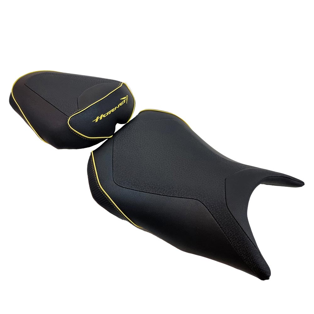 Bagster - Selle Ready Luxe Honda CB750 Hornet (2023-) Noir / Jaune
