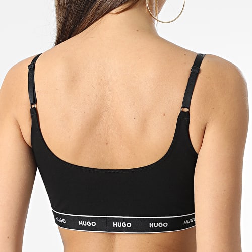 Lot De 2 Brassières Femme 50480158 Noir Beige Léopard