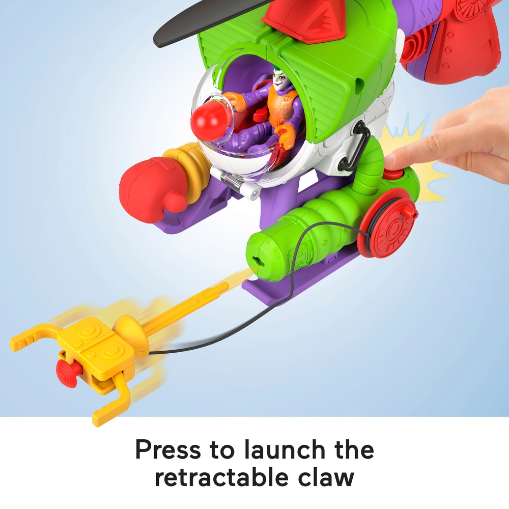 Imaginext DC Super Friends Der Joker Robo Copter