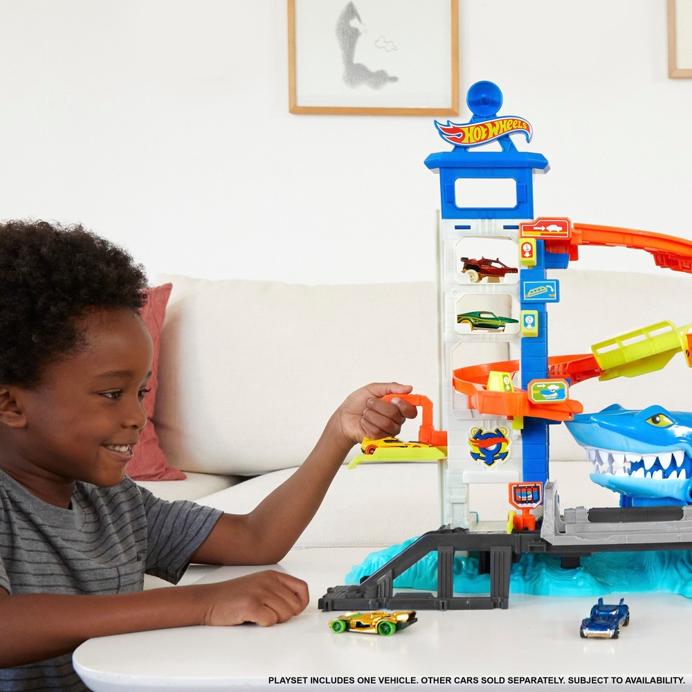 Hot Wheels City Shark Strike Rettungsset
