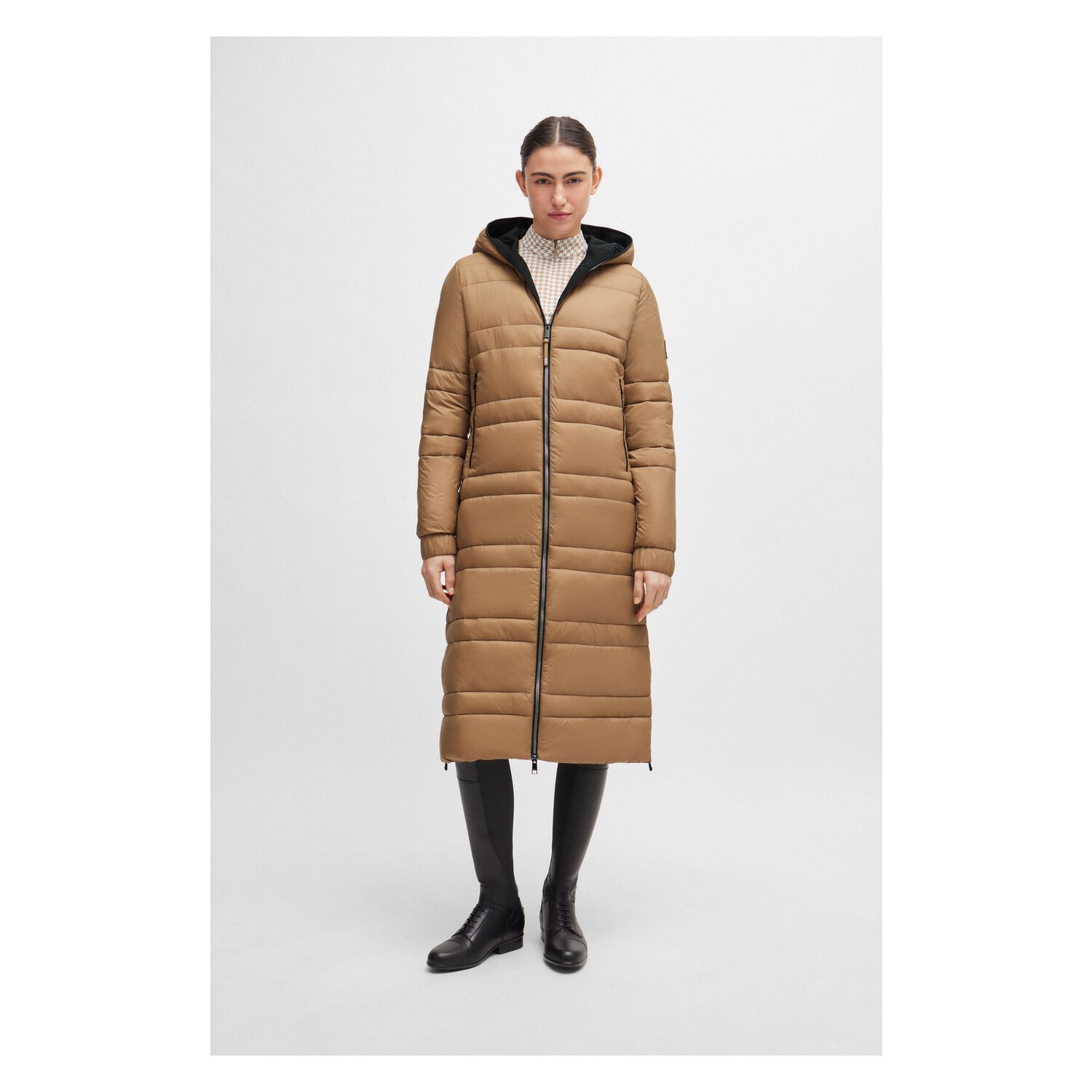 BOSS EQUESTRIAN Steppmantel Esmee - camel