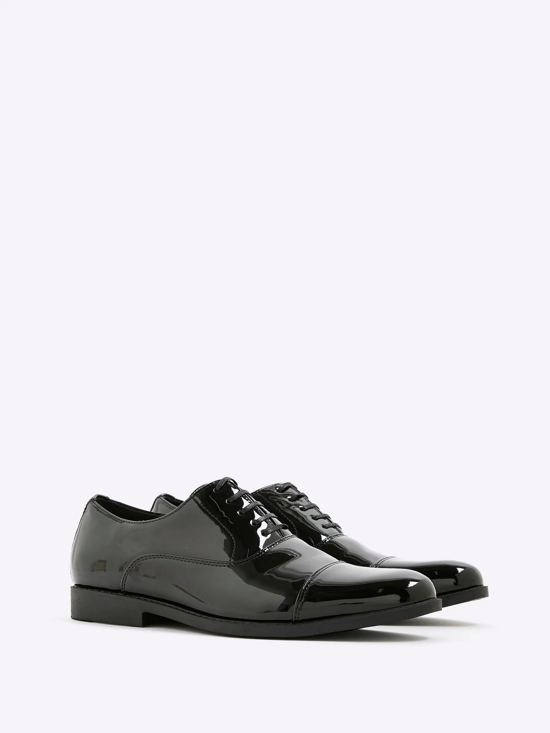 River Island - Lakleren derbyschoenen