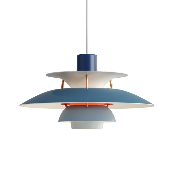 Louis Poulsen - PH 5 Mini Pendelleuchte, blau