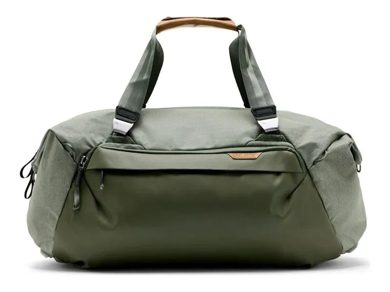 Peak Design Travel - Køjesæk - 50 L - 600D nylon løsningsfarvet, 900D stof, glasforstærket nylon, anodiseret aluminiumslegering, ultrahøj molekulærvægt polyetylenstof, Hypalon - salvie