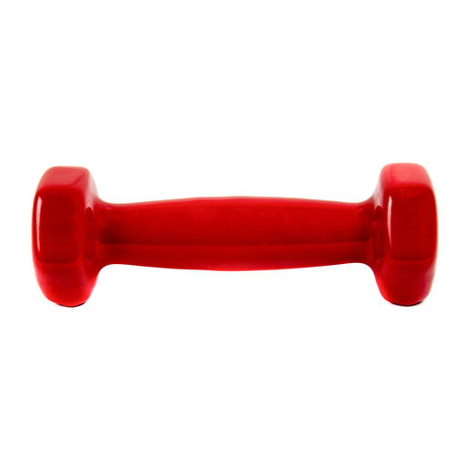 halteres de 0,5 kg com pega macia em vinil para exercícios, ginástica e musculação.