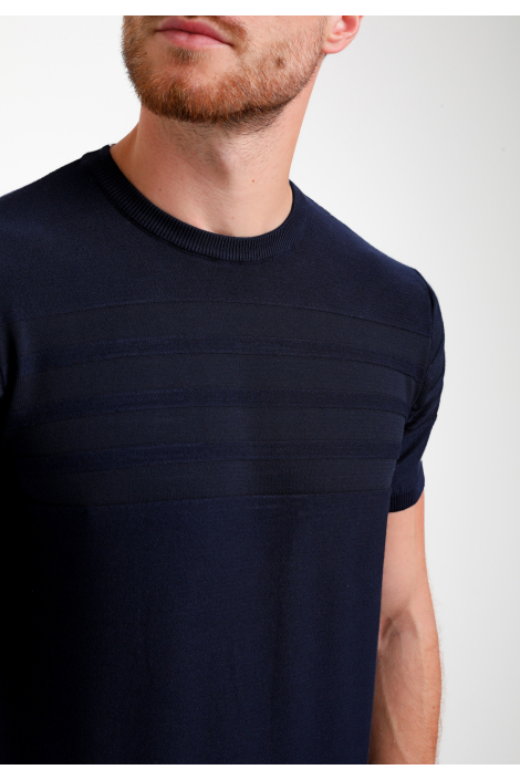 Gabbiano blauwe heren t-shirt