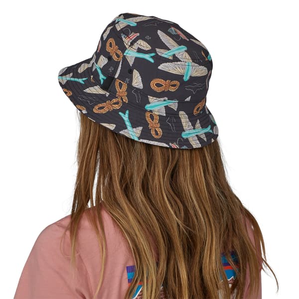 Chapeau randonnée PATAGONIA WAVEFARER BUCKET HAT FLY 50: INK BLACK