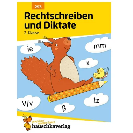 Hauschka Verlag Rechtschreiben und Diktate 3. Klasse