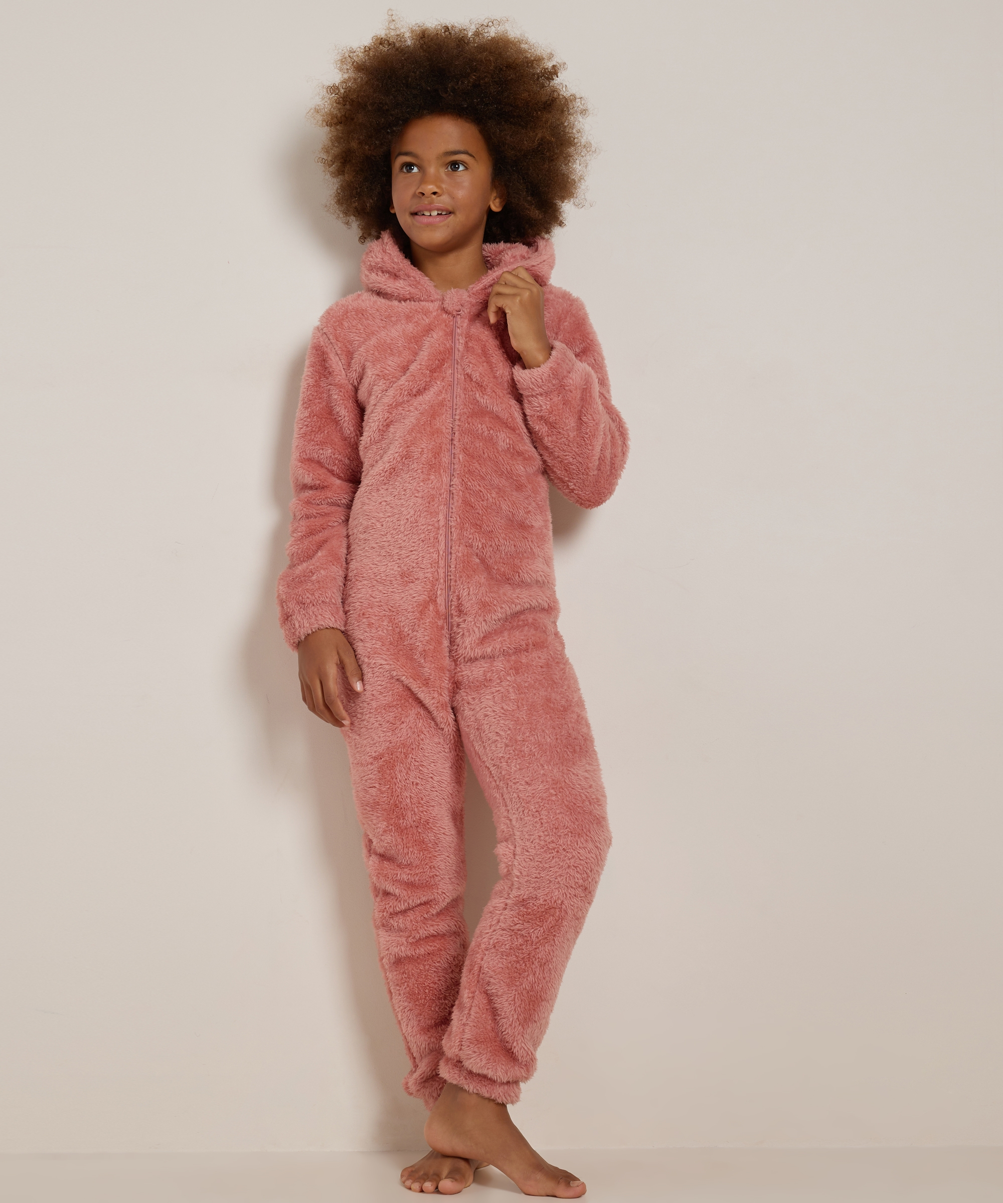 uni onesie met capuchon