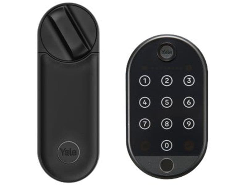 Yale Linus L2 Smart Lock und Smart Fingerprint Keypad Schwa Smart Keypad mit Türschloss