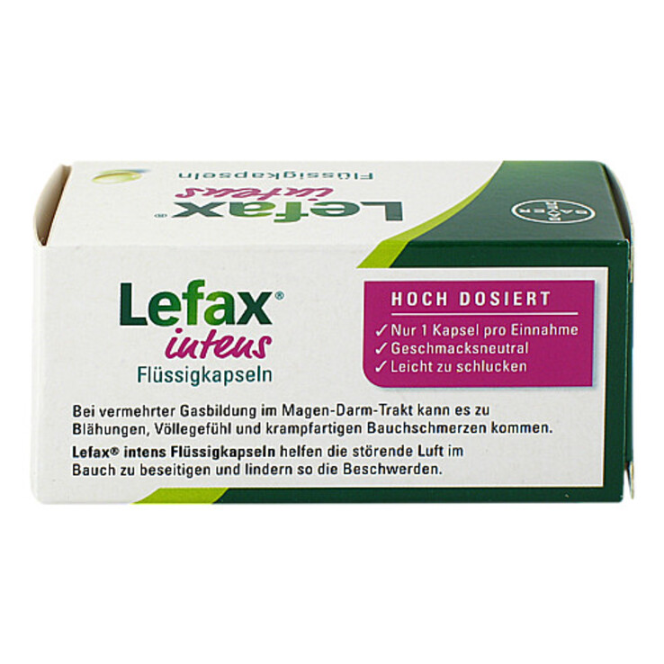 Lefax intens Flüssigkapseln 250 mg Simeticon, 50 St
