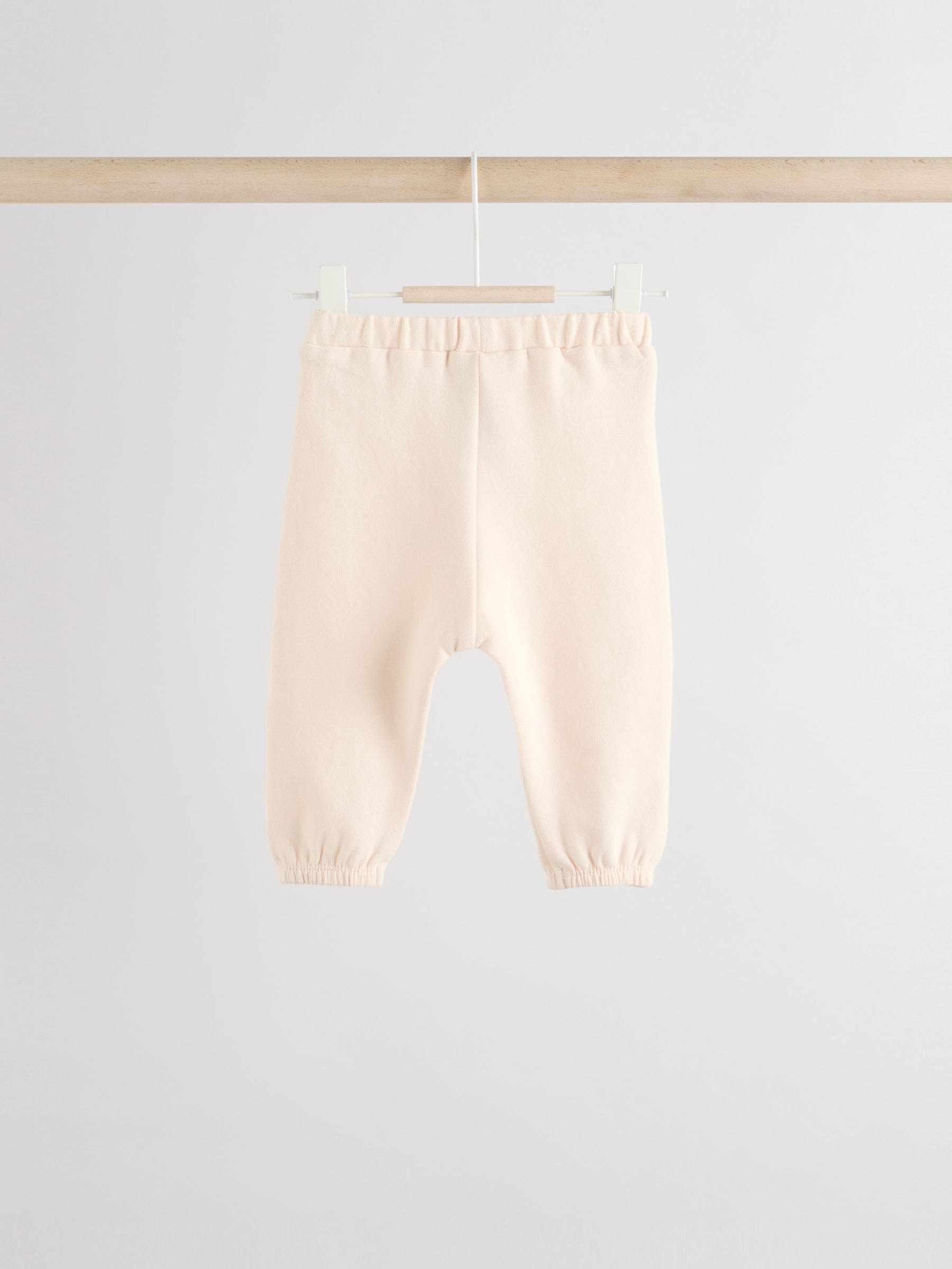 Crèmekleurig/roze - Baby sweatshirt en joggingbroek 6 -delige set (0mnd -2jr)
