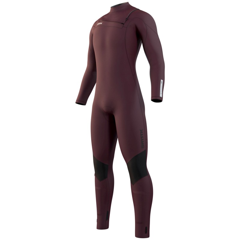 Combinaison Mystic Marshall 5/3mm Front Zip 2021 Merlot - The Corner Shop