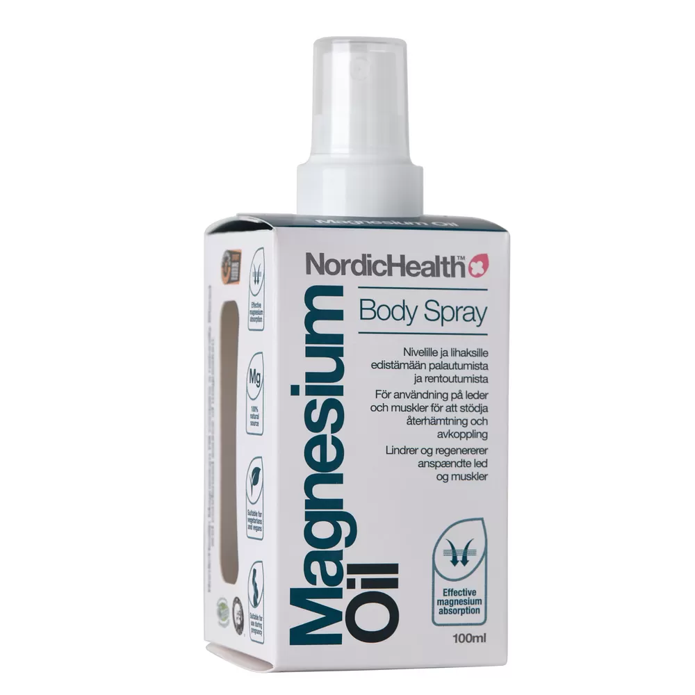 NordicHealth Magnesium Body Spray - 100 ml.