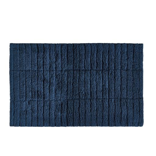 Zone Tiles Bademåtte, Dark Blue, 50x80 cm