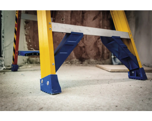 WERNER Leansafe X3 Glasvezel verleng- of trapladder, 2 x 5 sporten, werkhoogte 3,7 m