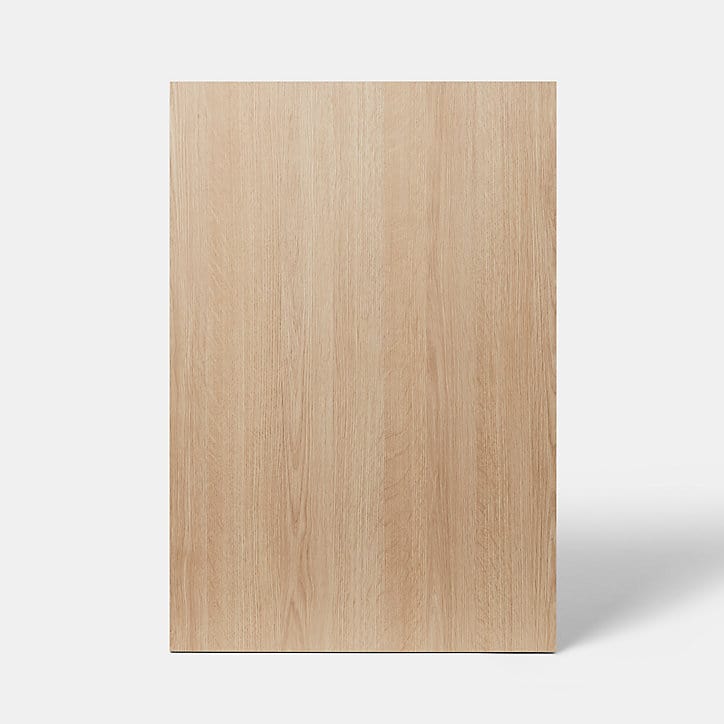 Joue de séparation caisson bas Goodhome Alpinia chêne H. 87 cm x l. 59 cm x Ep. 18 mm