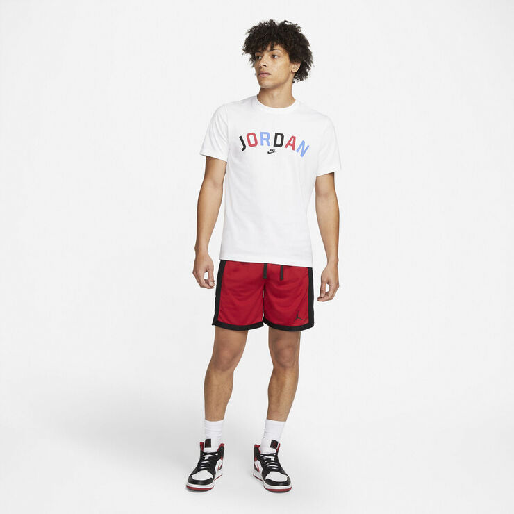 Nike Jordan Sport Dri Fit Mesh Traeningsshorts Rød