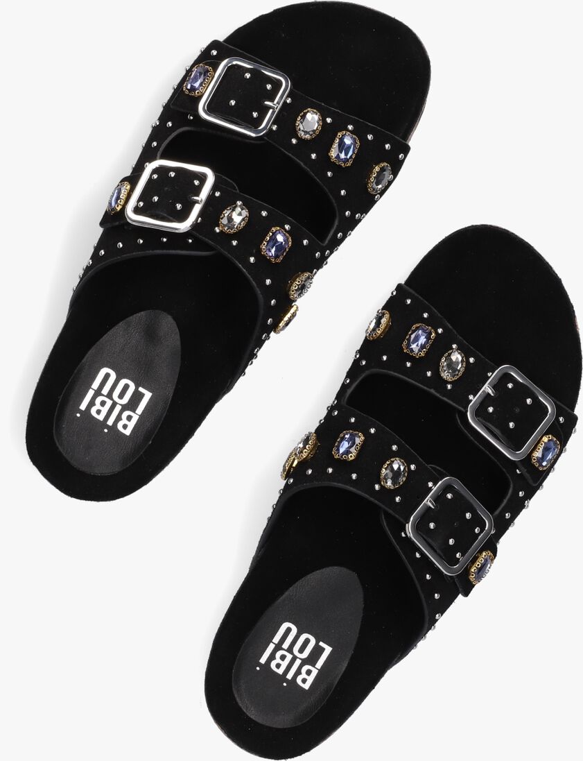 BIBI LOU zwarte bibi lou slippers 831z94hg