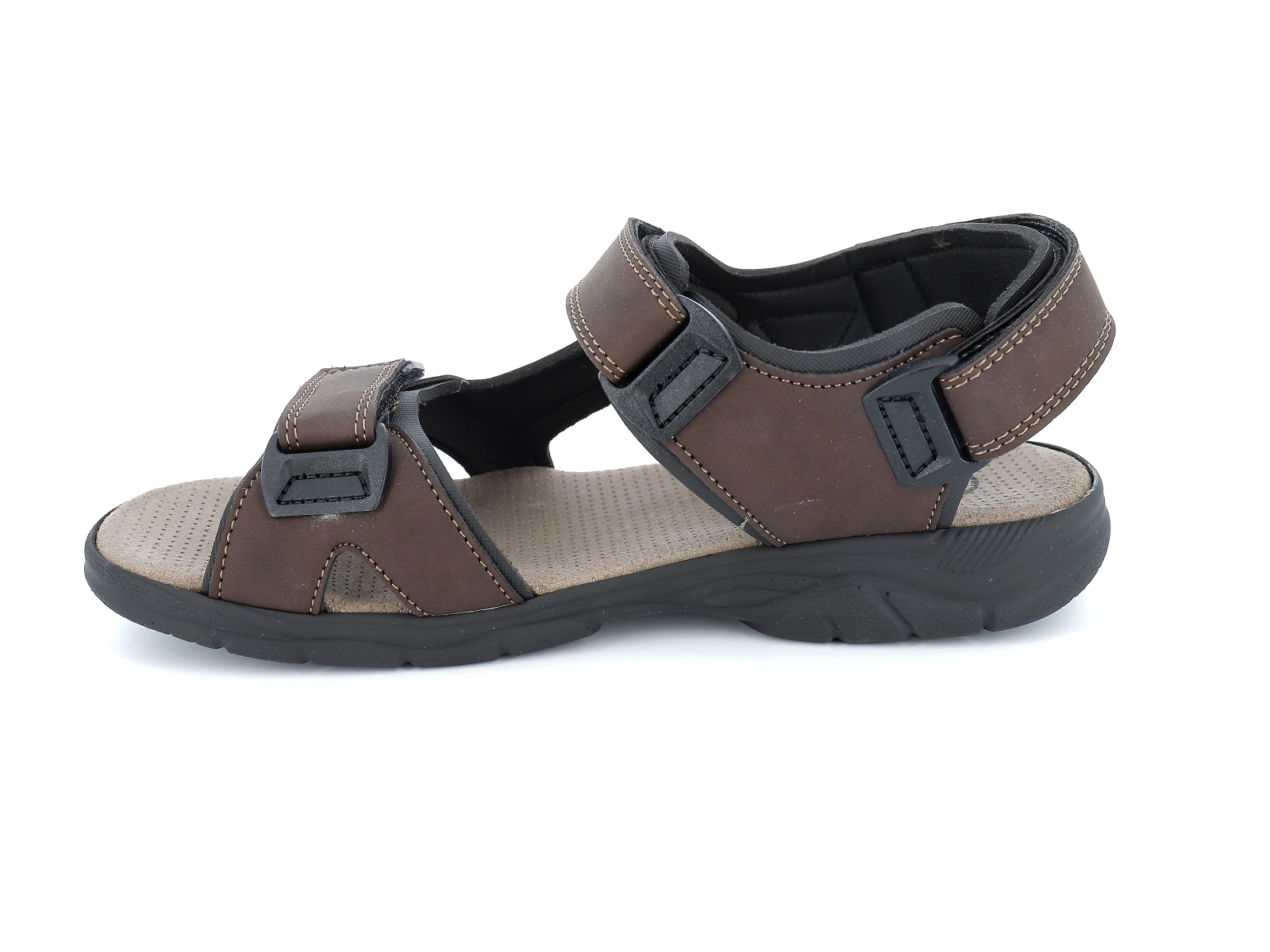 P brand-7723/580 Synthétique Marron Foncé