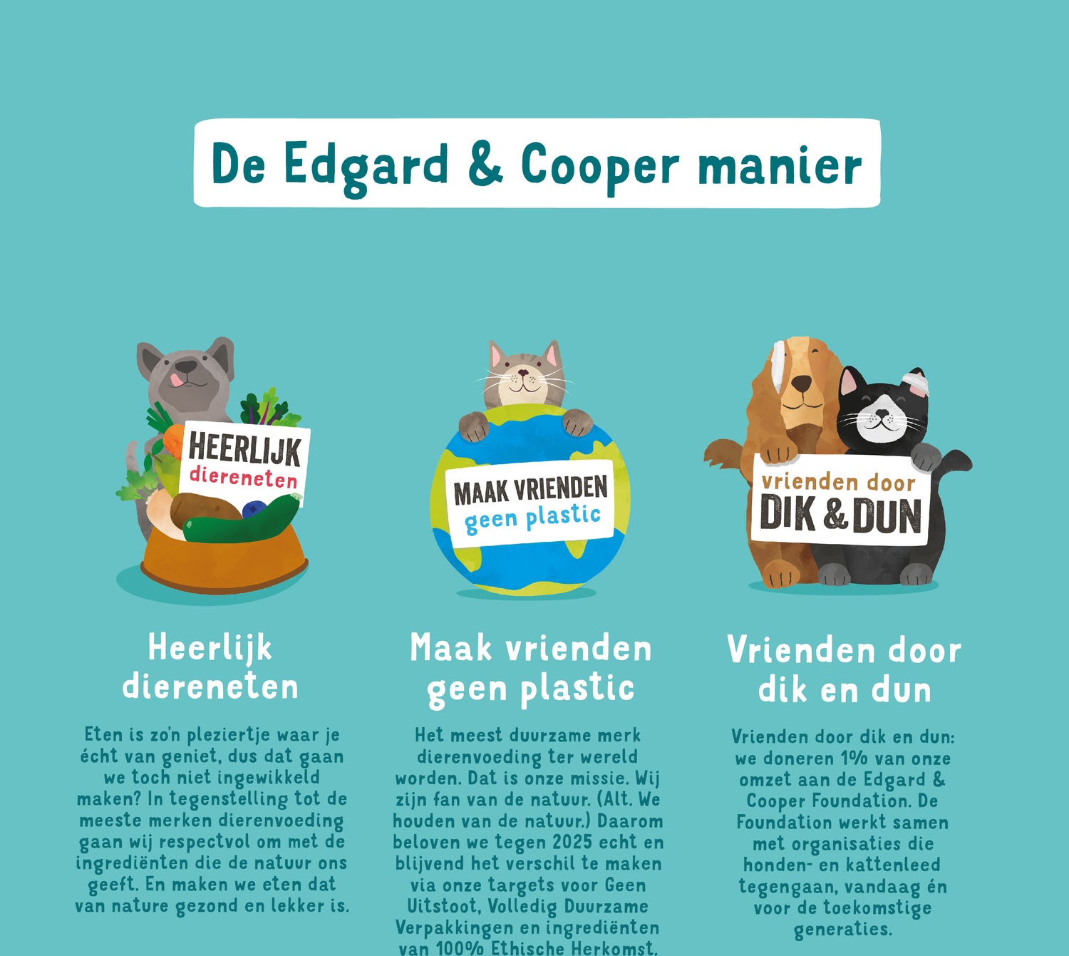 Edgard & Cooper hondenvoer Plant-based wortel adult 2,5 kg