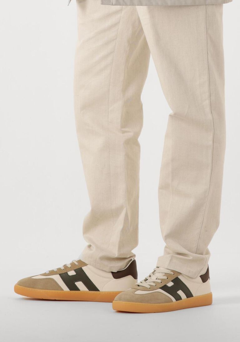 witte hogan lage sneakers cool allacciato h