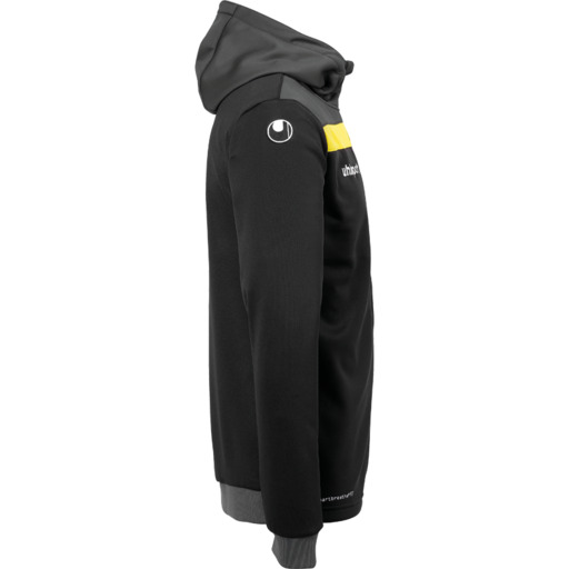 Jaqueta Offense 23 Multi Hood Preta/Antracite/Lima Amar Uhlsport