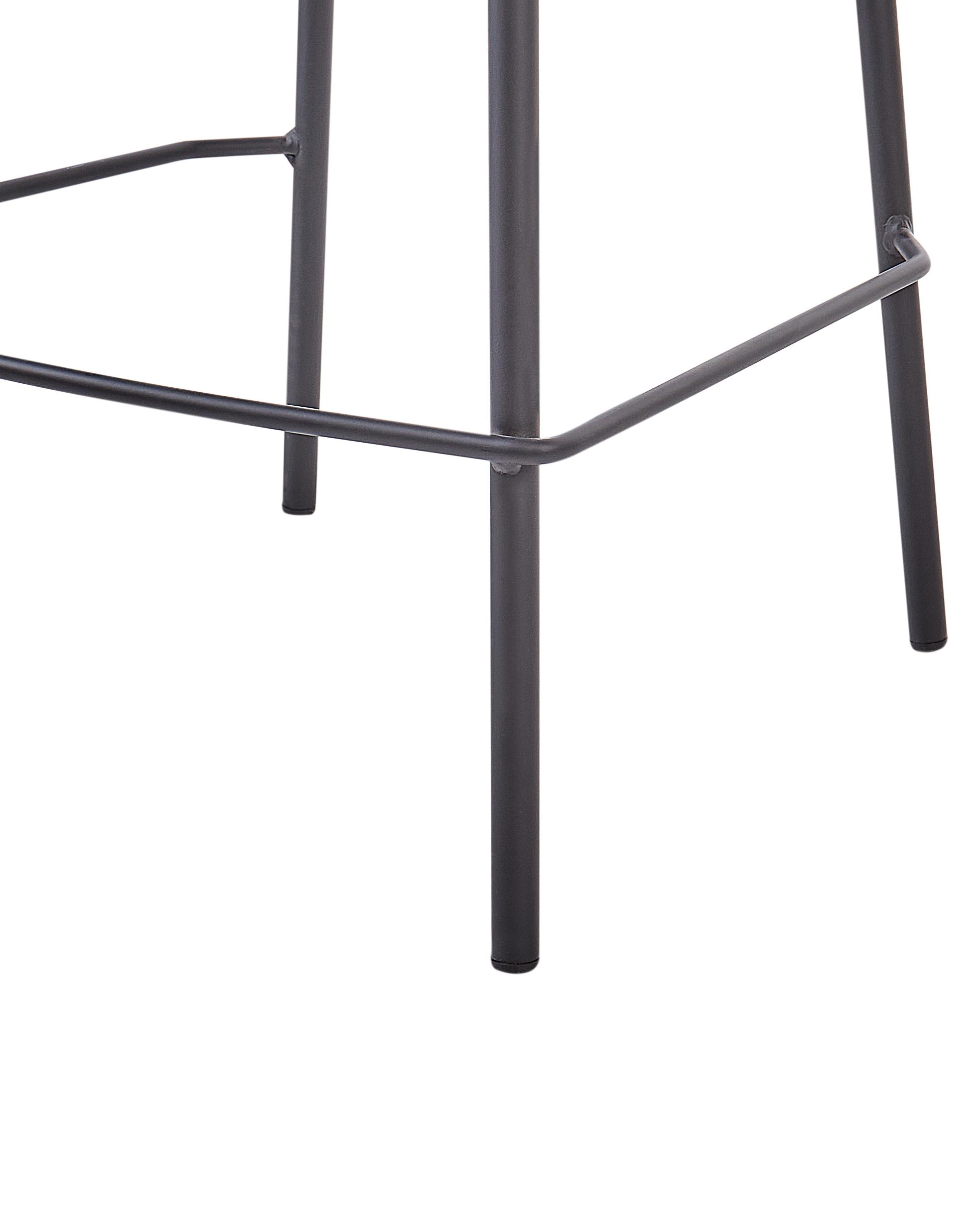 Set van 2 barstoelen MAYETTA Rotan Oranje