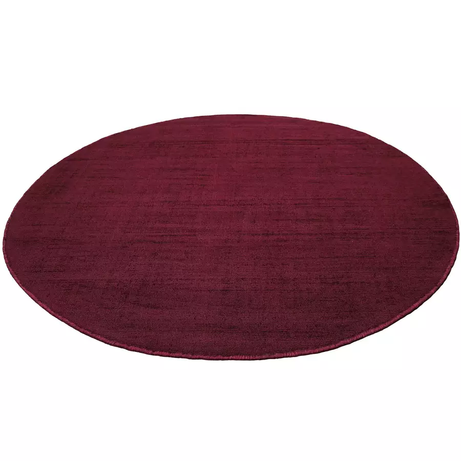 Esprit Kurzflorteppich Gil bordeaux rot