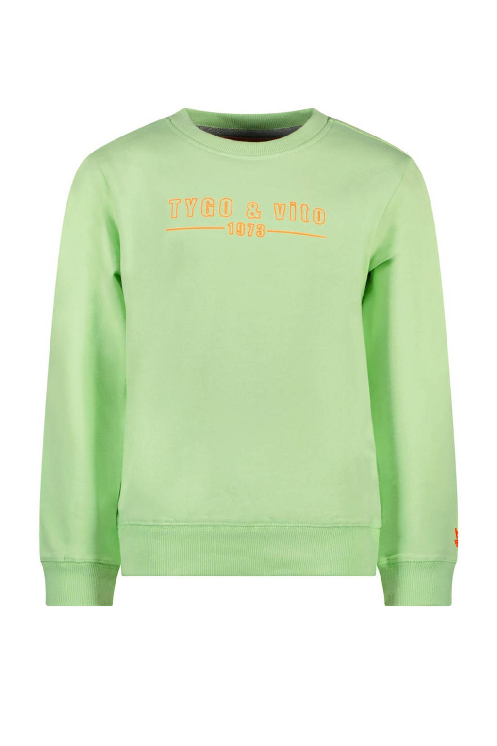 TYGO & vito sweater mintgroen